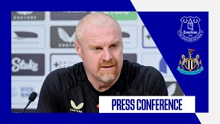 EVERTON V NEWCASTLE UNITED  Sean Dyches press conference  GW7 [upl. by Locke472]