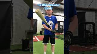 First Look at the 10 USA Warstic Bonesaber Hybrid Youth Baseball Bat [upl. by Raman]