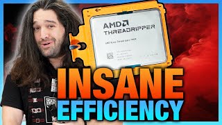 Crazy Efficient AMD Threadripper 7980X amp 7970X CPU Review amp Benchmarks [upl. by Atterehs291]