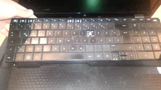 HP G72 Laptop Tastatur austauschen  Laptop reparieren [upl. by Arraeic]