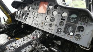 Westland Wessex helicopter cockpit [upl. by Schechinger]