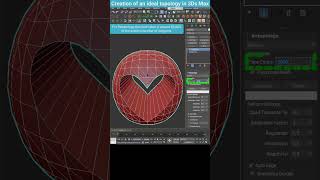 Optimizing 3D Models with Retopology in 3Ds Max shorts 3dsmax tips retopology [upl. by Lyda]