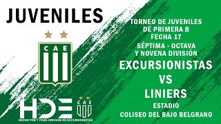 Excursionistas vs Liniers  Fecha 17 [upl. by Nisay339]