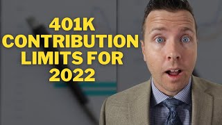 401k Contribution Limits for 2022  51 Increase in 401k Contribution Limit [upl. by Eirruc]