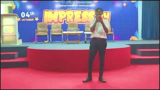 AYE AYE AYE SONG LIVE PERFORMANCE impress24 event [upl. by Oribel]