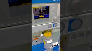 Anesthesia workstation  How to pass Anesthesia machine  hospital ott doctor shorts trending [upl. by Hgielsa]