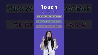 KATSEYE 캣츠아이  Touch  Singing Duet Challenge 🎤  Sing with me shorts [upl. by Ennad]