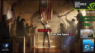 Farcry 5 GTX 1050 ti i3 550 8GB ddr3 Low Specs PC [upl. by Onnem25]