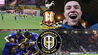 AWAY END LIMBS AS WE LOSE AGAIN  Bradford City 13 Harrogate Town Match Vlog [upl. by Gino]