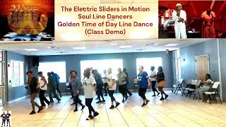 Golden Time of Day Line Dance InstructionalDance Demo With Senior Class [upl. by Aoh15]