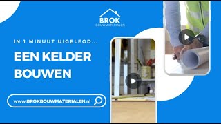 Zelf een Kelder Bouwen  In 1 min stap voor stap uitleg [upl. by Yromas]