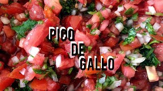 ¿CÓMO HACER PICO DE GALLO [upl. by Rozele]