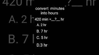 convert minutes into hours🔥 maths rrb psc ibps upscssc [upl. by Mariandi561]