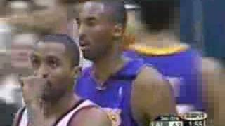 Kobe Bryant 31 points vs Rockets 200203 SHAQ vs YAO PART 2 [upl. by Nahtnhoj]