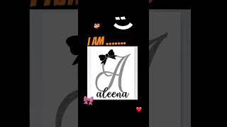 I am…… cute name video [upl. by Aztilem]