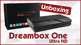 DA IST SIE Die Dreambox One UltraHD 🔥 Das komplette Unboxing inkl Zubehör [upl. by Barnes]