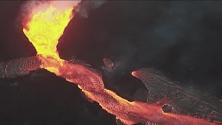 Worlds largest active volcano erupting in Hawaii [upl. by Jeth]