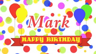 Happy Birthday Mark Song [upl. by Wedurn]