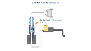 Bremse entlüften  Bremsen befüllen ganz einfach  bei PKW mit dem stahlbus Entlüftunfsventil [upl. by Tnilc280]