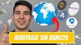 ¡ARBITRAJE de CRIPTOMONEDAS sin BANCOS ¡Desde cualquier parte del mundo 🌎 [upl. by Berghoff]