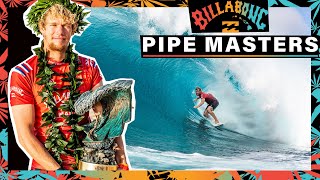 John John Florence Captures LongSought Pipe Masters Win  WSL PRESENTS Billabong Pipe Masters [upl. by Joya]