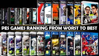 From WORST to BEST rated PES games [upl. by Haimes729]