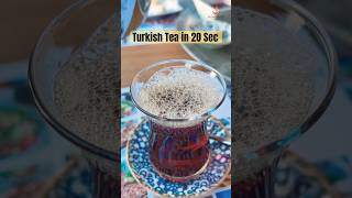 How to make a turkish tea shorts trending viralshorts fyp food tea turkishtea türkiye [upl. by Aneehsak]