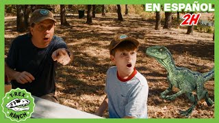 Desafío de aventuras en el Parque de Dinosaurios  Videos de dinosaurios y juguetes para niños [upl. by Yror]