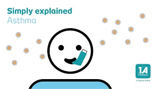 Asthma simply explained – an 1 A Pharma Simply Explained Video [upl. by Silverts]