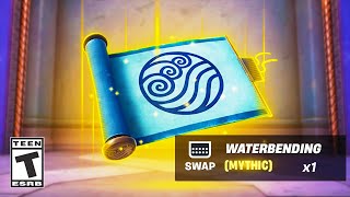 AVATAR WATERBENDING Mythic NOW in Fortnite [upl. by Llenwahs]