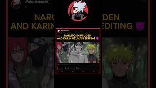 KARIN UZUMAKI FALL NARUTO SHIPPUDEN 😈 WUKZ KAKASHI [upl. by Sarkaria]