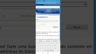 Como ver se meu nome foi publicado no Diário Oficial do meu estado DO [upl. by Annas]