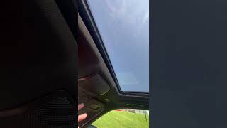 2013 BMW X5 M panoramic sunroof operation [upl. by Amikahs358]