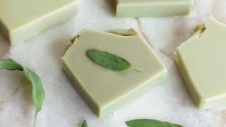 Making 5 different herbal soaps🌿 Rosemary lavender mint laurel amp sage soap making compilation [upl. by Decker]