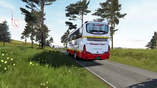 Bus Jetset Takeyohs Mod indonesian Livery Assetto Corsa [upl. by Meesan]