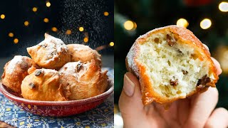 Traditional Dutch New Years Treat OLIEBOLLEN [upl. by Acnoib]