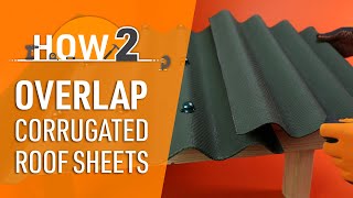 How to Overlap Corrugated Roofing Sheets  Corrapol®BT [upl. by Akayas]