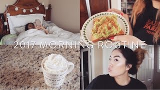 MY 2017 MORNING ROUTINE [upl. by Ylrak]