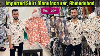 Imported amp Sasta Shirt Manufacturer Ahmedabad  COD Available  Kings Shirt [upl. by Maffei]