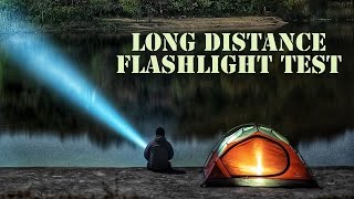 Olight Javelot Flashlight Beam Test  730 METER distance [upl. by Annez853]