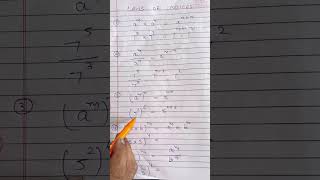 IndicesLaws of IndicesClass 9thICSEMaths2 [upl. by Gnivre]