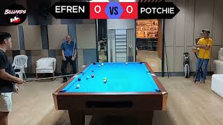 FULL MATCH RACE 24 CHAMP EFREN BATA REYES 7 10  2 WIN VS POTCHIE BULACAN [upl. by Haggi711]