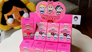 💗 Pop Mart Crybaby x Powerpuff Girls blind box case unboxing [upl. by Priebe312]