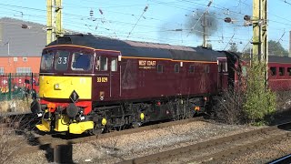 The Dalesman Class 33029 Sub in As Tangmere was Sick At Warrington Bank Preston Carlisle Lancaster [upl. by Ginevra712]