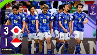 AsianCup2023  Group D  Japan 3  1 Indonesia [upl. by Lauralee]