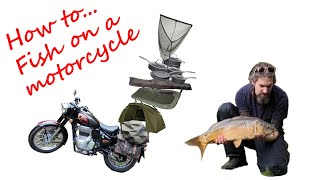 How to go fishing on a motorcycle [upl. by Benoit]