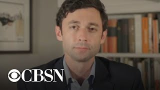 Jon Ossoff claims victory in close Georgia Senate race as vote count continues [upl. by Caras]