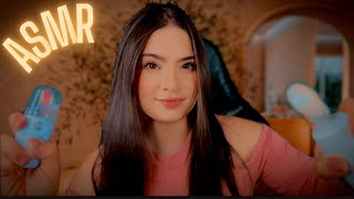 ASMR SKINCARE NOTURNA NO SEU ROSTO  MASSAGEM FACIAL [upl. by Ambrosio]