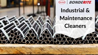 BONDERITE® Industrial and Maintenance Cleaners [upl. by Ardrey687]