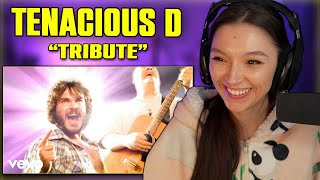 Tenacious D  Tribute  FIRST TIME REACTION  Official Video [upl. by Akahs]